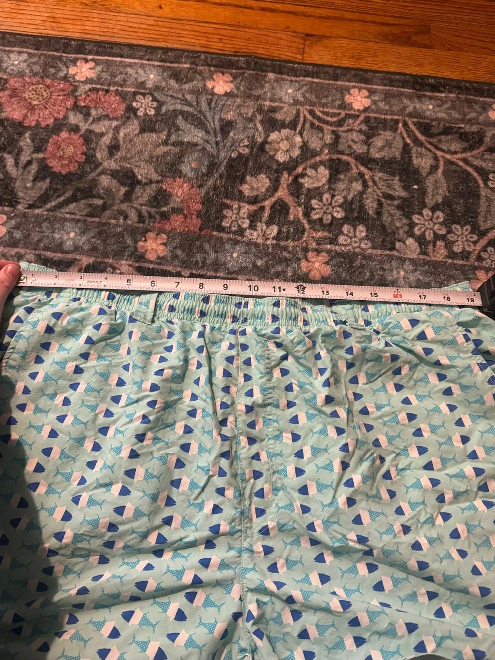 Men’s Columbia PFG XXL Omni-Shade Swim Trunks Fish Geometric Print
